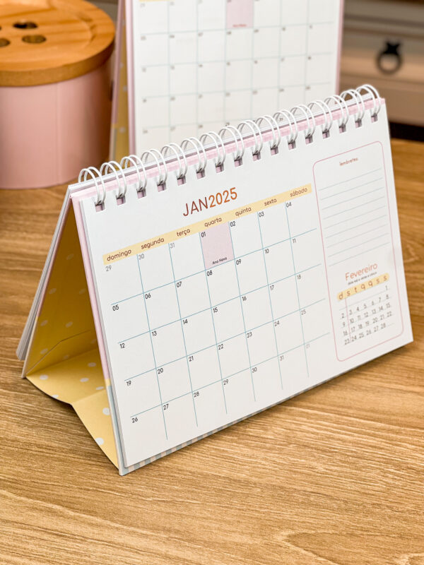 Calendário A5 Colorido - Imagem 4