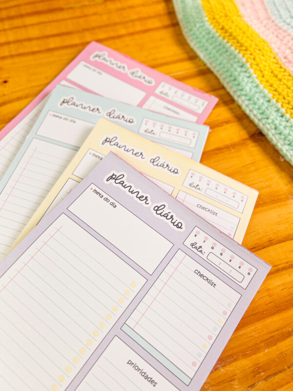 Bloco Planner Diário - Imagem 2