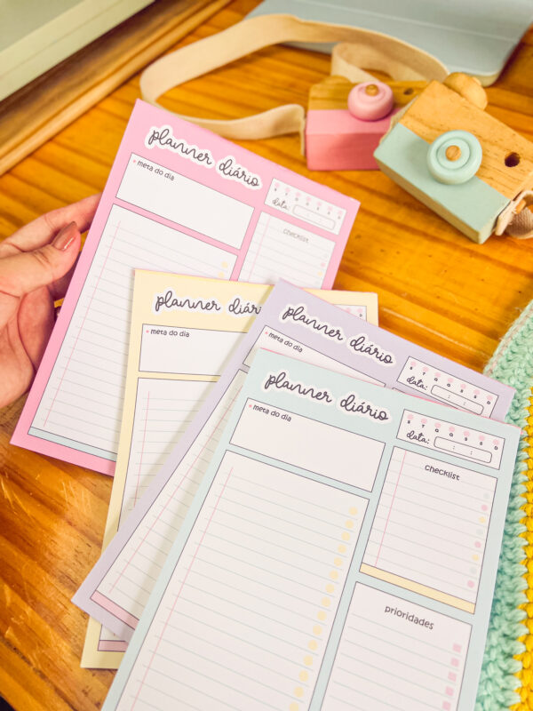 Bloco Planner Diário - Imagem 11