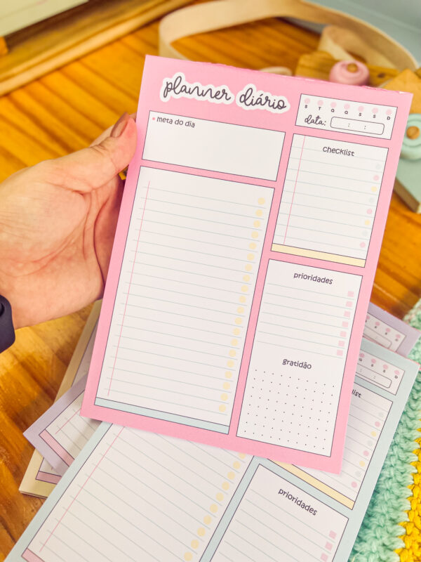 Bloco Planner Diário - Imagem 12
