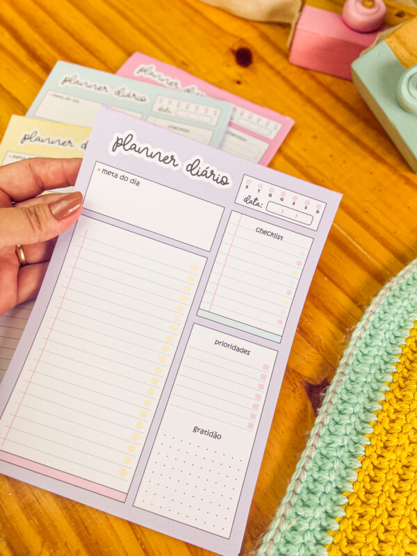 Bloco Planner Diário - Imagem 5