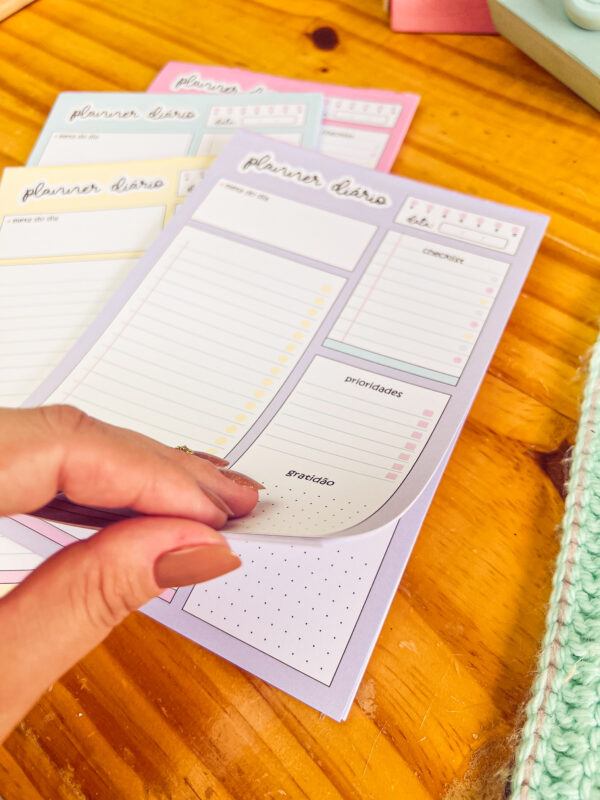 Bloco Planner Diário - Imagem 7