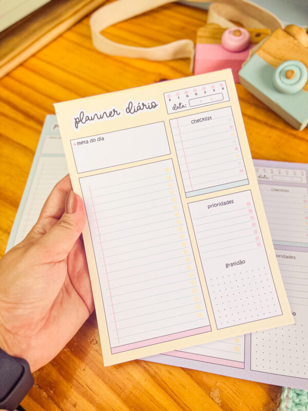 Bloco Planner Diário - Imagem 8