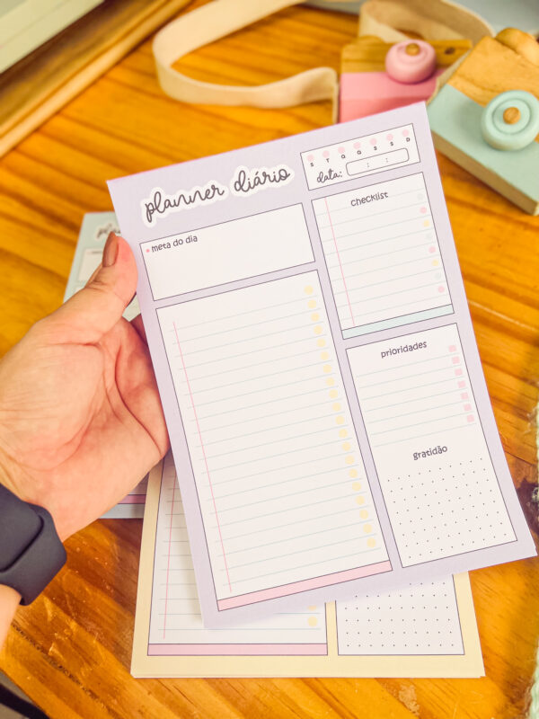 Bloco Planner Diário - Imagem 9