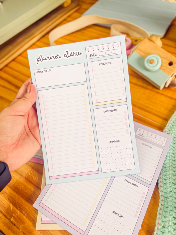 Bloco Planner Diário - Imagem 10